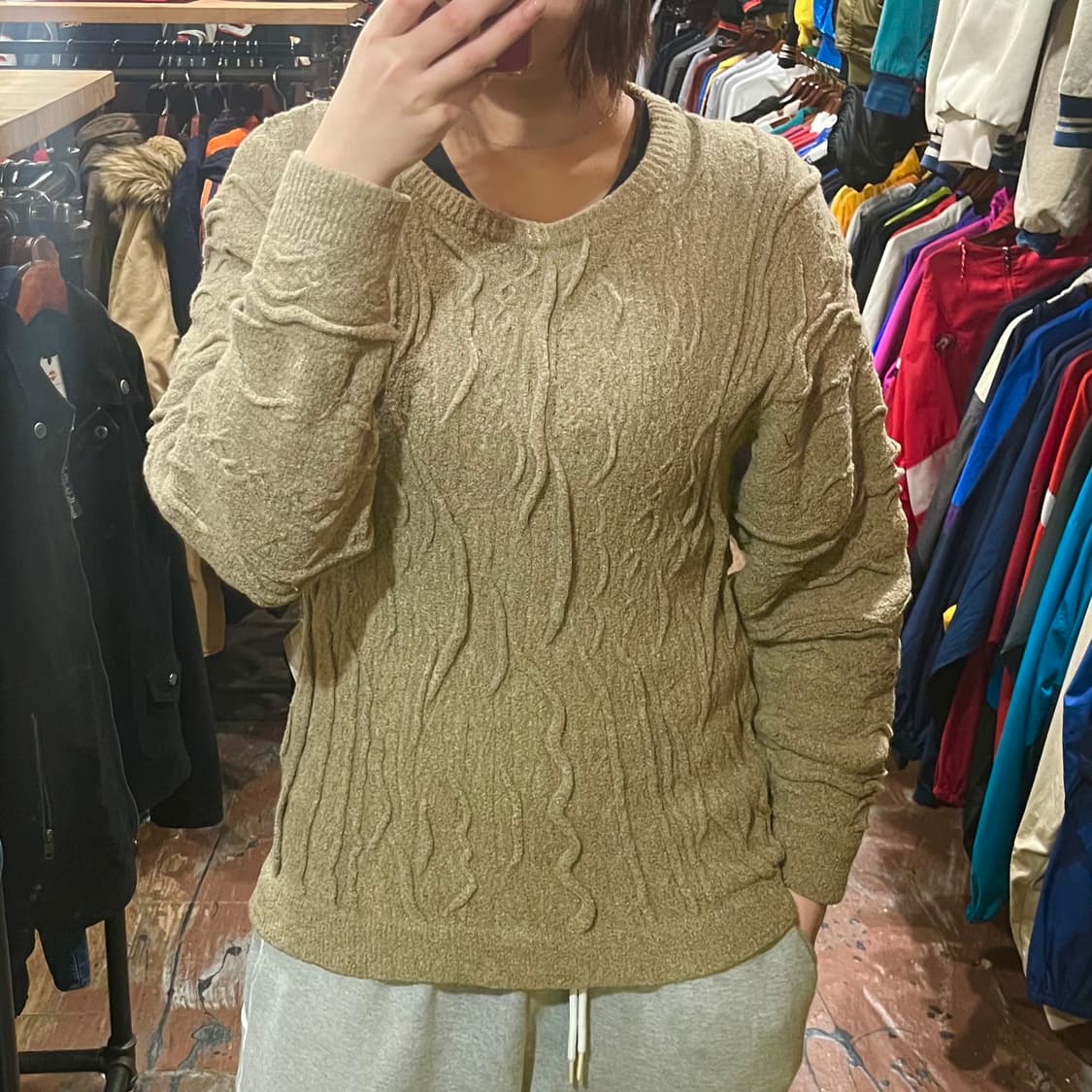 [HI] 코르시니 니트 베이지 상품이미지2