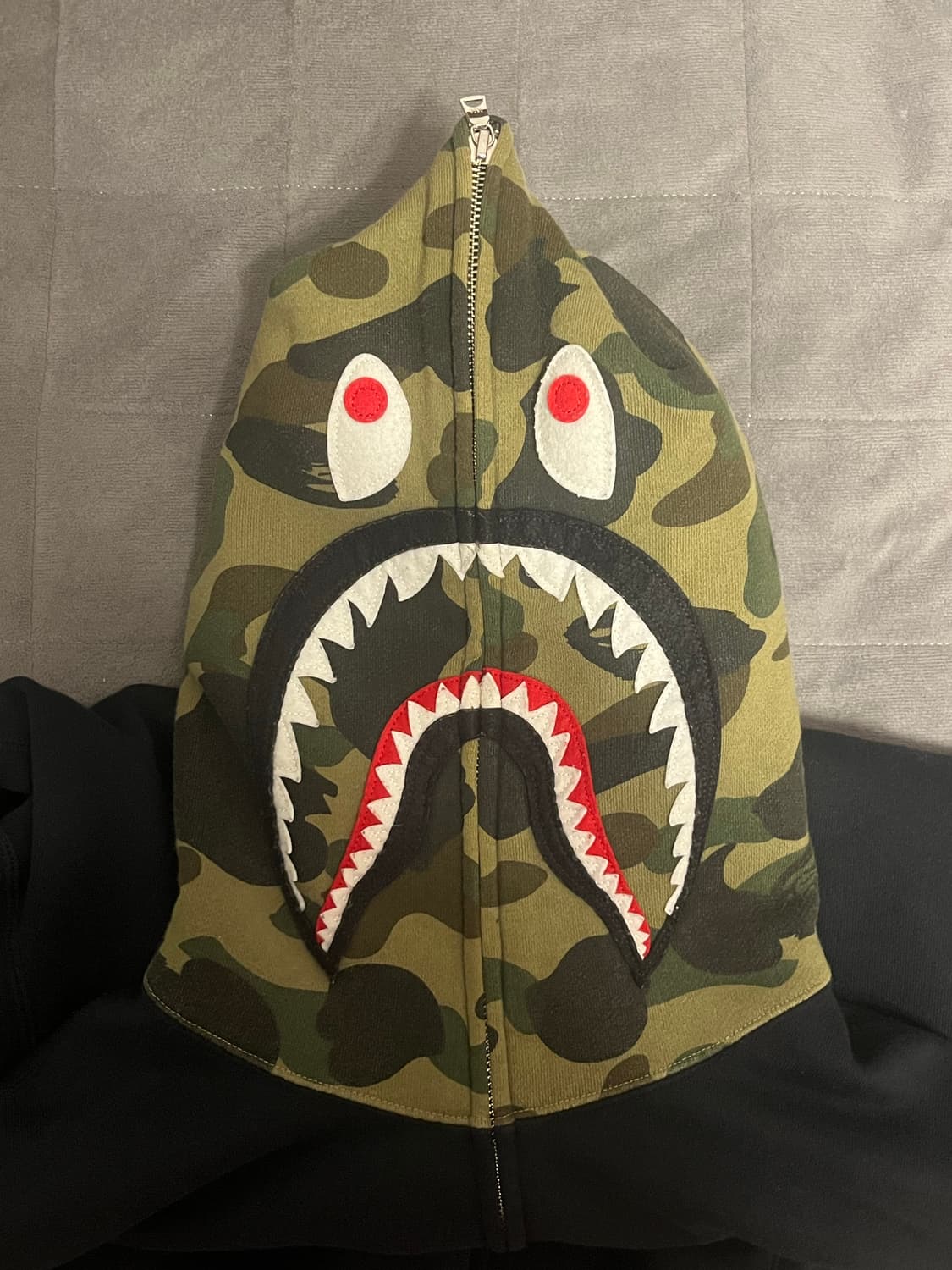 베이프 카모 후드집업 상품이미지1