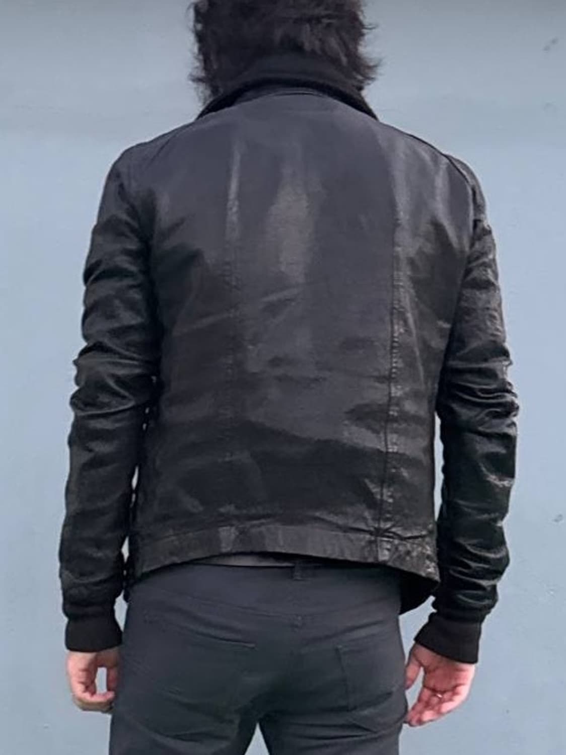 Rick Owens Leather Leather Jacket 상품이미지5