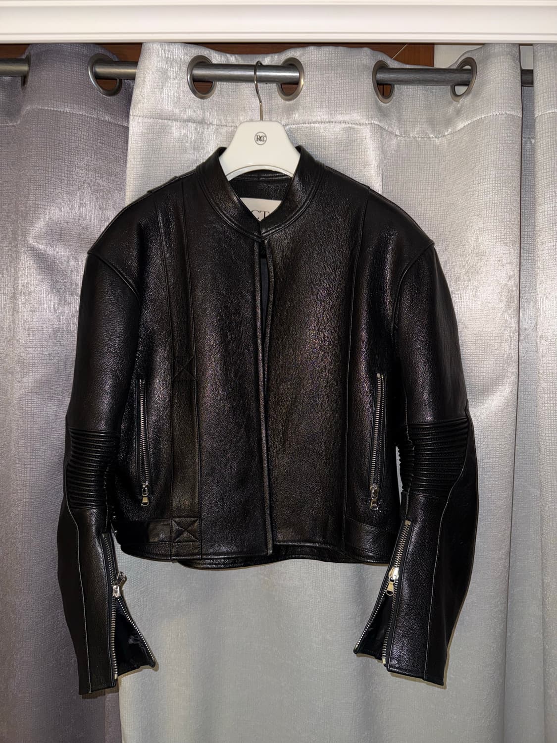 렉토 24ss 80s 모터사이클 고트 레더자켓 m 상품이미지1