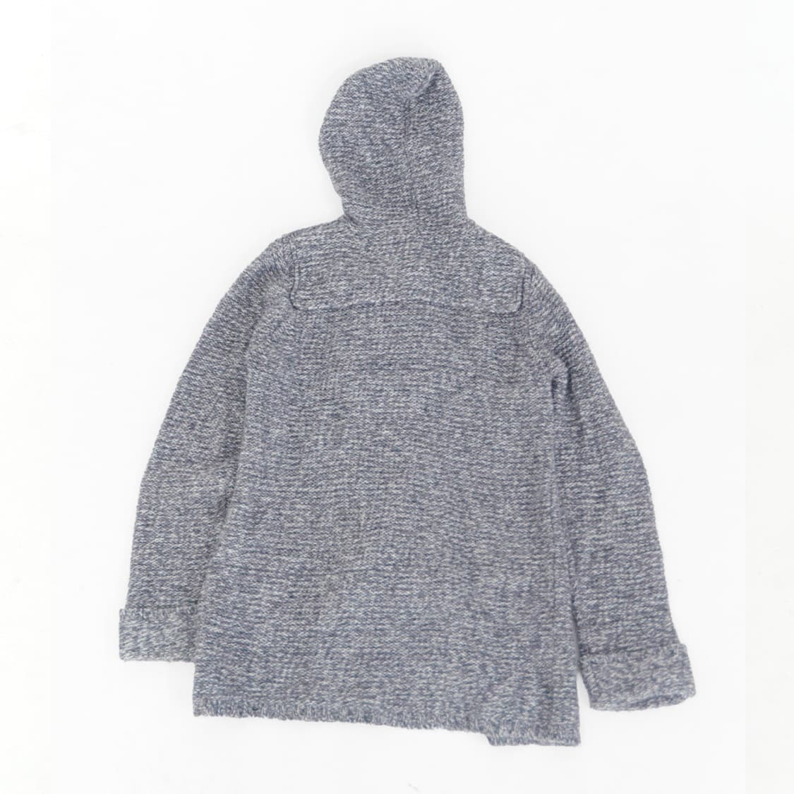 숲길 산책 회색 니트 더플 코트 상품이미지7