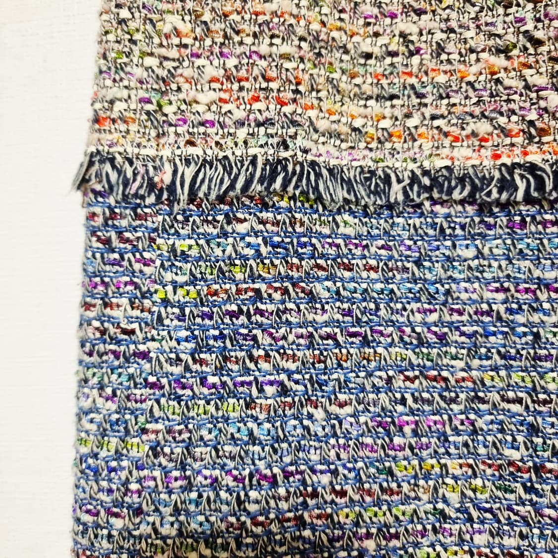 랑방컬렉션 트위드 프린지 스커트 치마 (26인치) 상태최상 상품이미지5