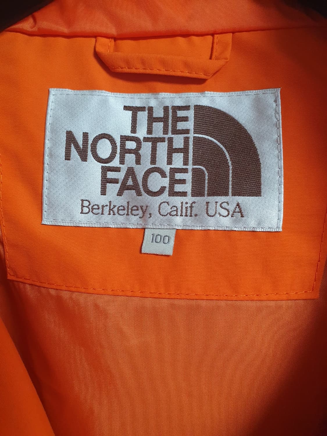 노스페이스 마운틴 자켓 후드집업 오렌지 브라운 100 상품이미지7