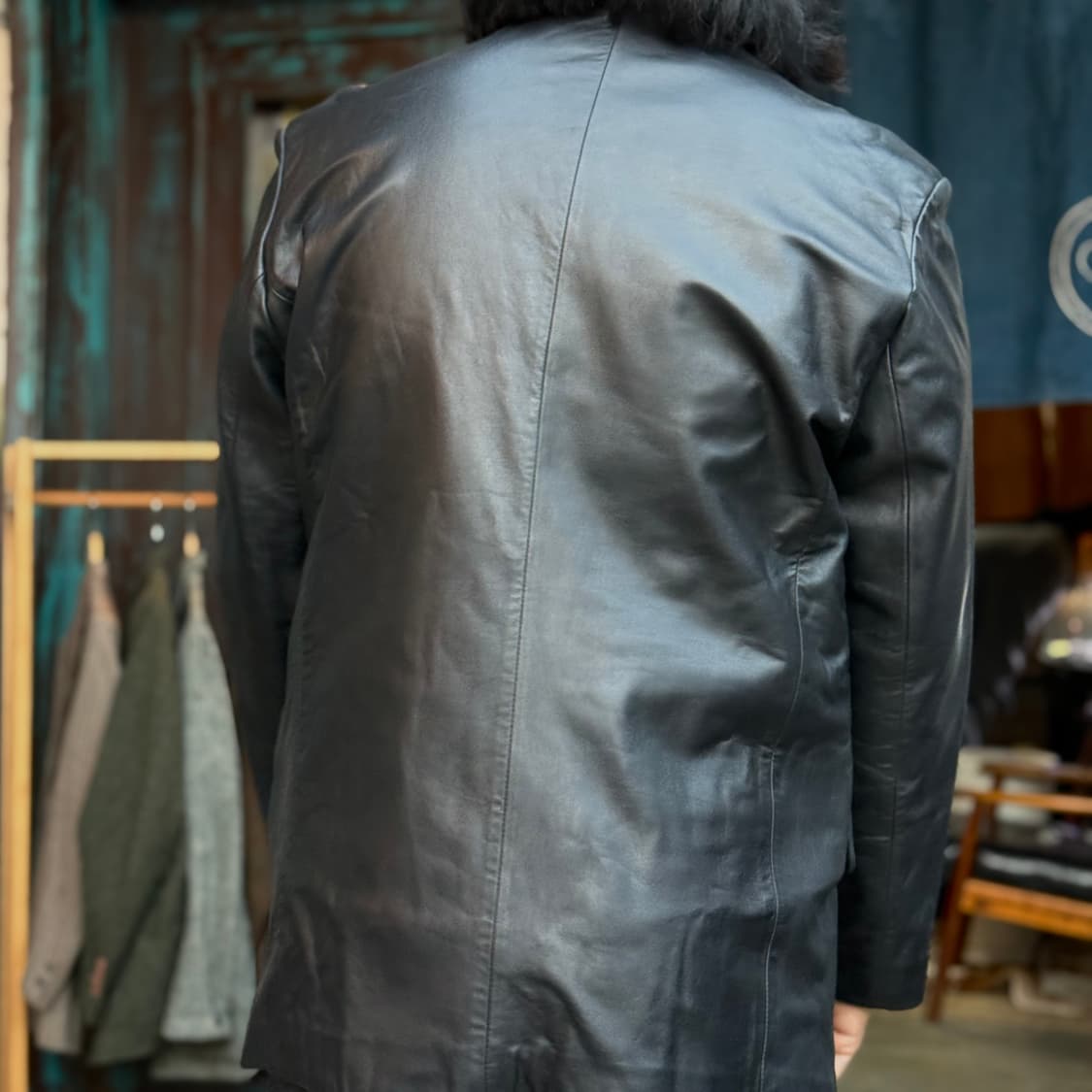 M Begin 양가죽 테일러드 자켓 L 상품이미지9