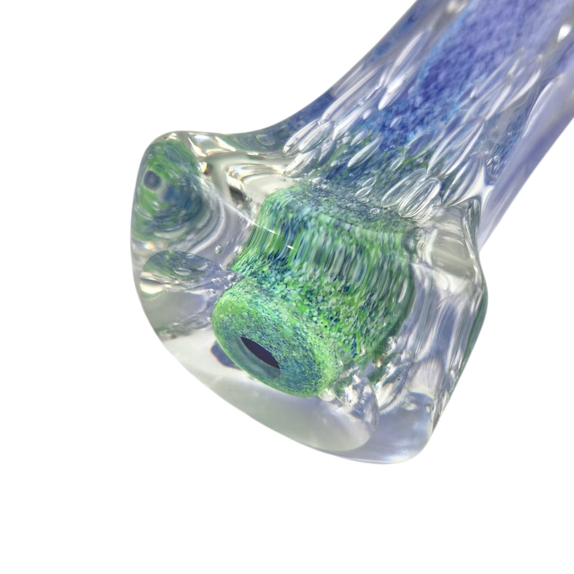 90s 오타루 스튜디오 핸드블로운 아쿠아 꽃병 상품이미지6