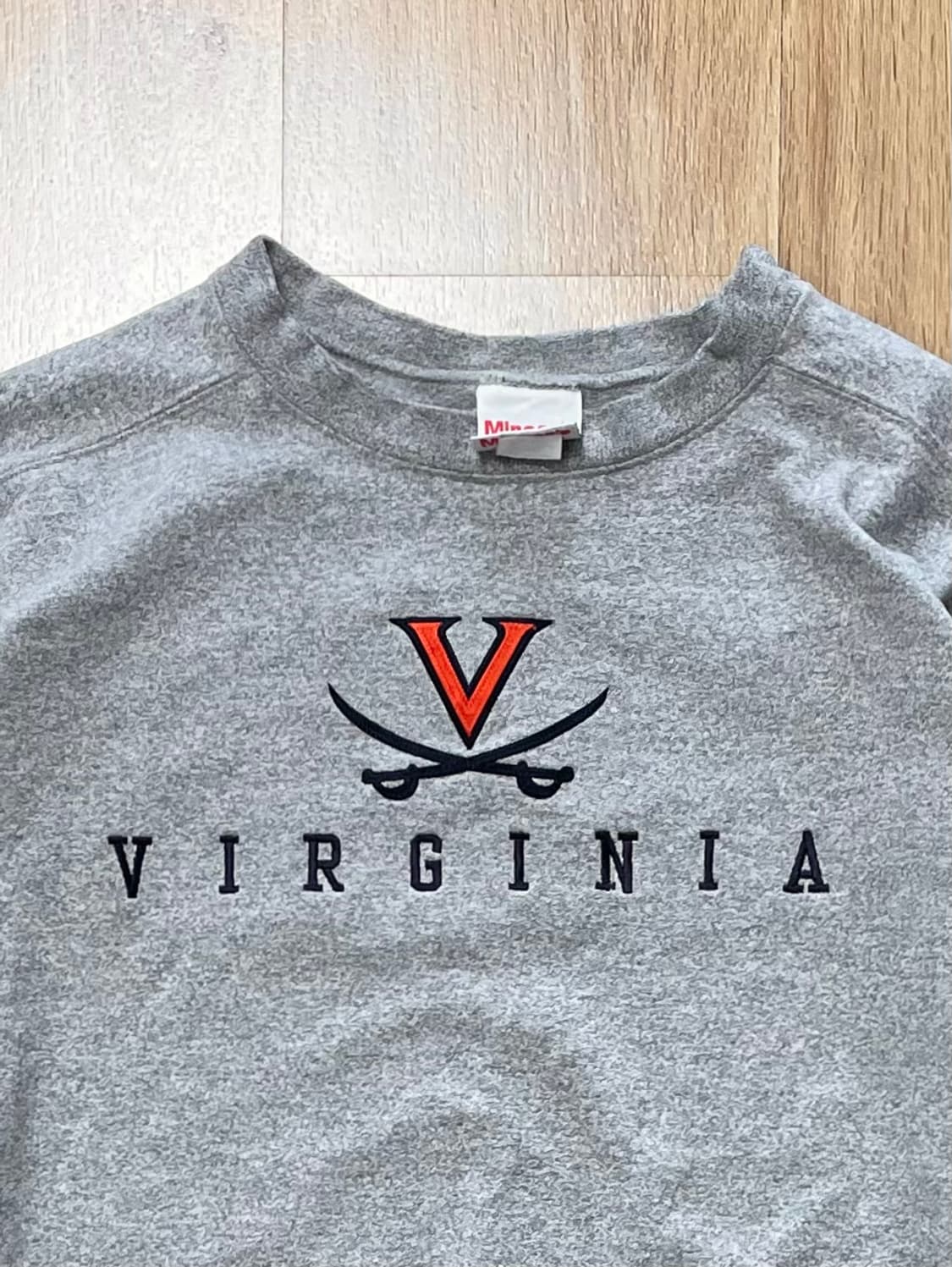 택포) 90s Made USA 버지니아 유니버시티 대학 빈티지 스웻셔츠 상품이미지2