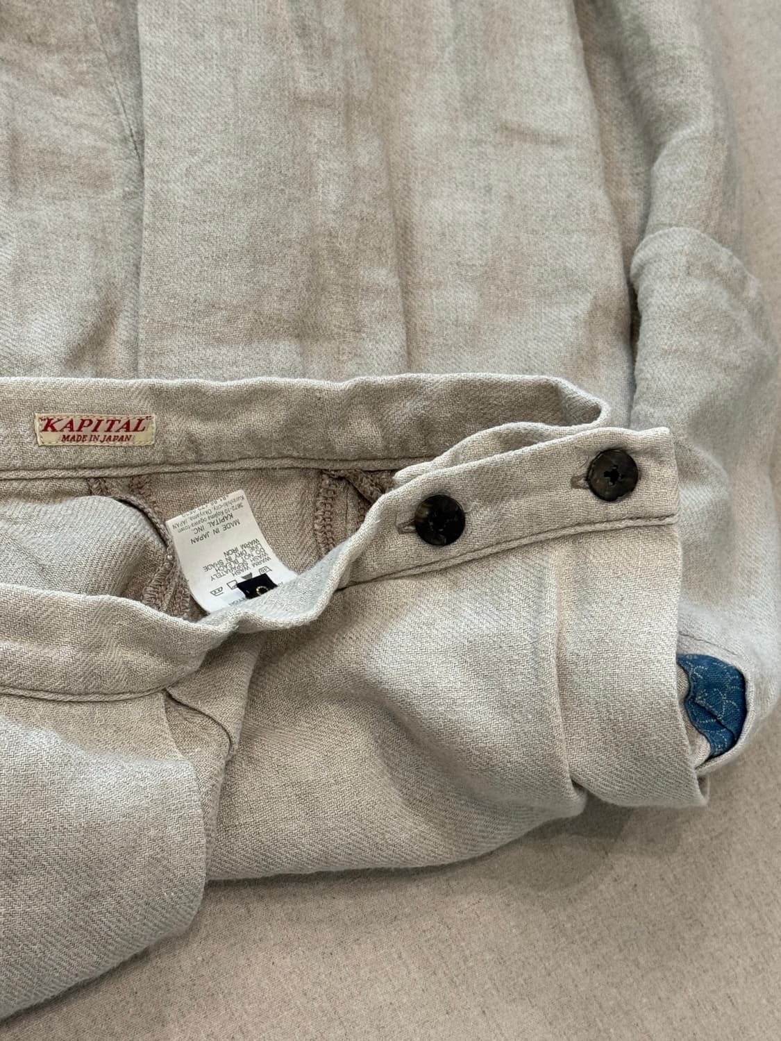 캐피탈 노르웨이 린넨 가우초 스커트 팬츠 상품이미지10