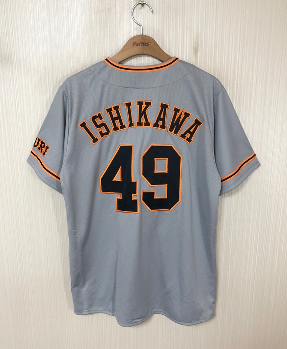 NPB 언더아머 요미우리자이언츠 어센틱 원정유니폼 M #49 이시카와 상품이미지8