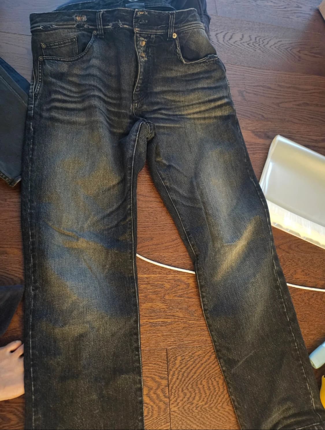 생로랑 블랙 데님 34 상품이미지1