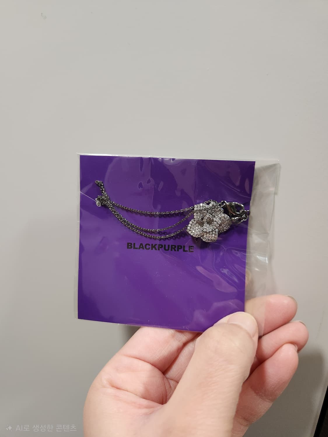 새)로즈어 큐빅 목걸이 상품이미지1