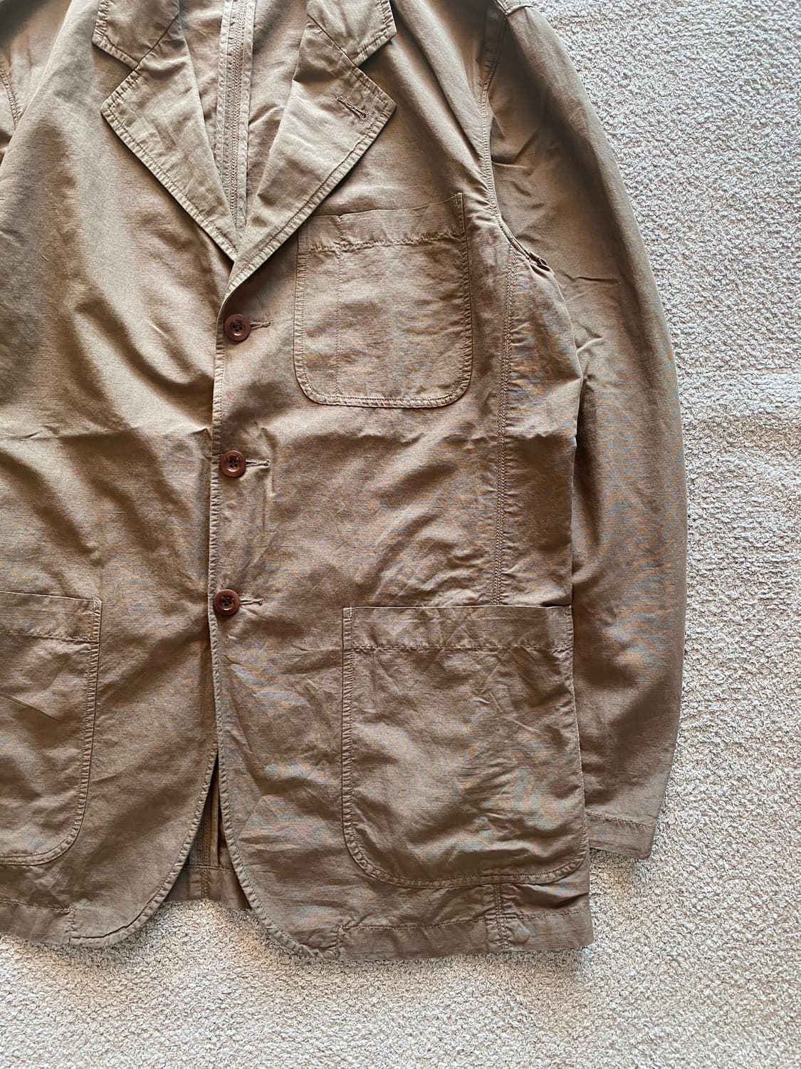 CP컴퍼니 코튼 린넨 3버튼 라이트웨이트 캐주얼 블레이저 상품이미지3