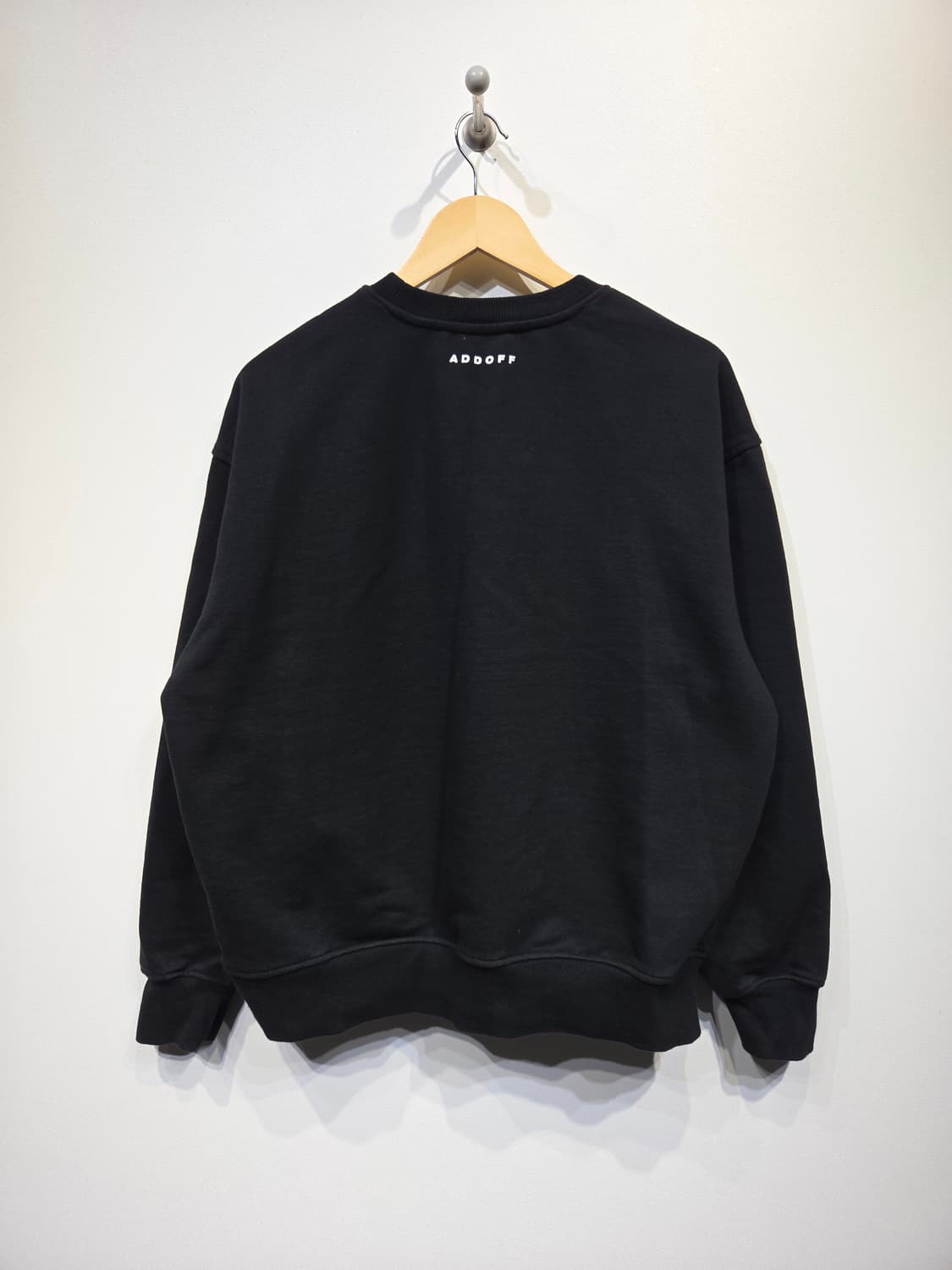ADDOFF SHATTER 그래픽 블랙 맨투맨 상품이미지6