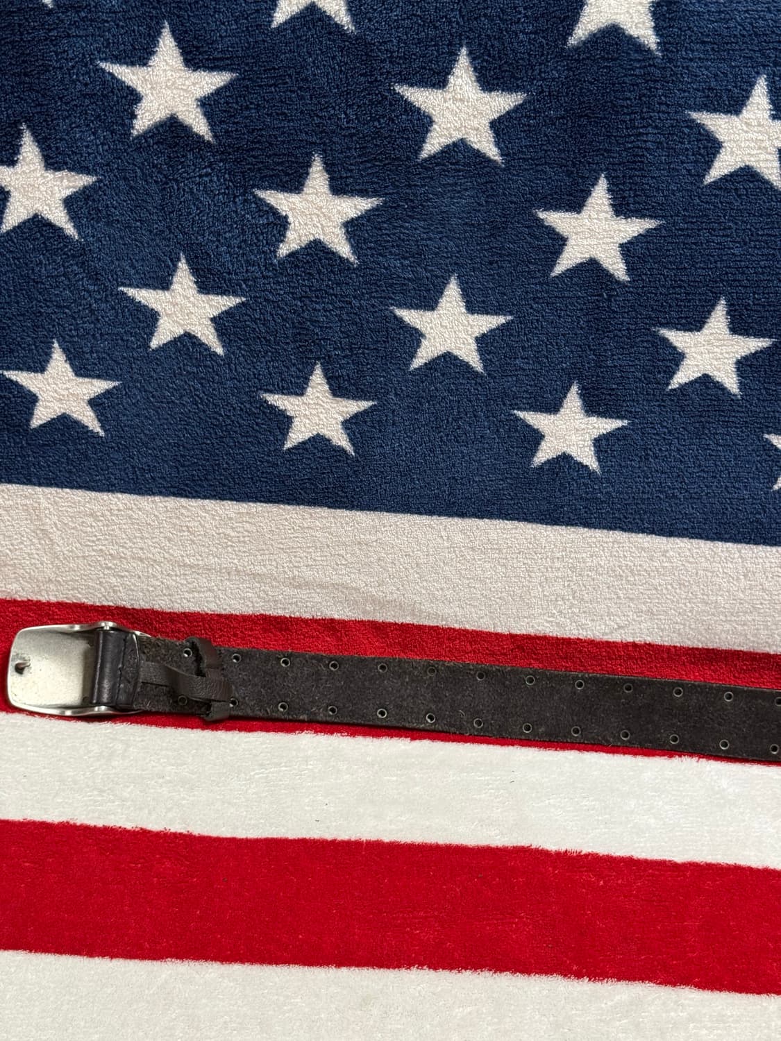 게스 빈티지레더벨트 Guess stud leather belt  리얼레더 상품이미지6