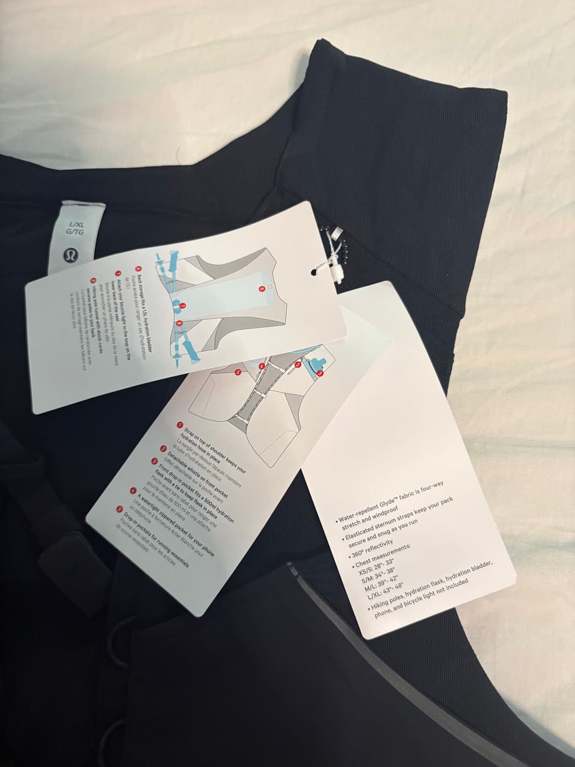 룰루레몬 트레일 러닝 베스트 L/XL 새상품 상품이미지4