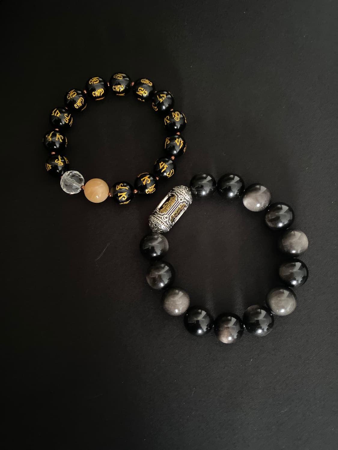 육자대명주 단주 팔찌 12mm 상품이미지3