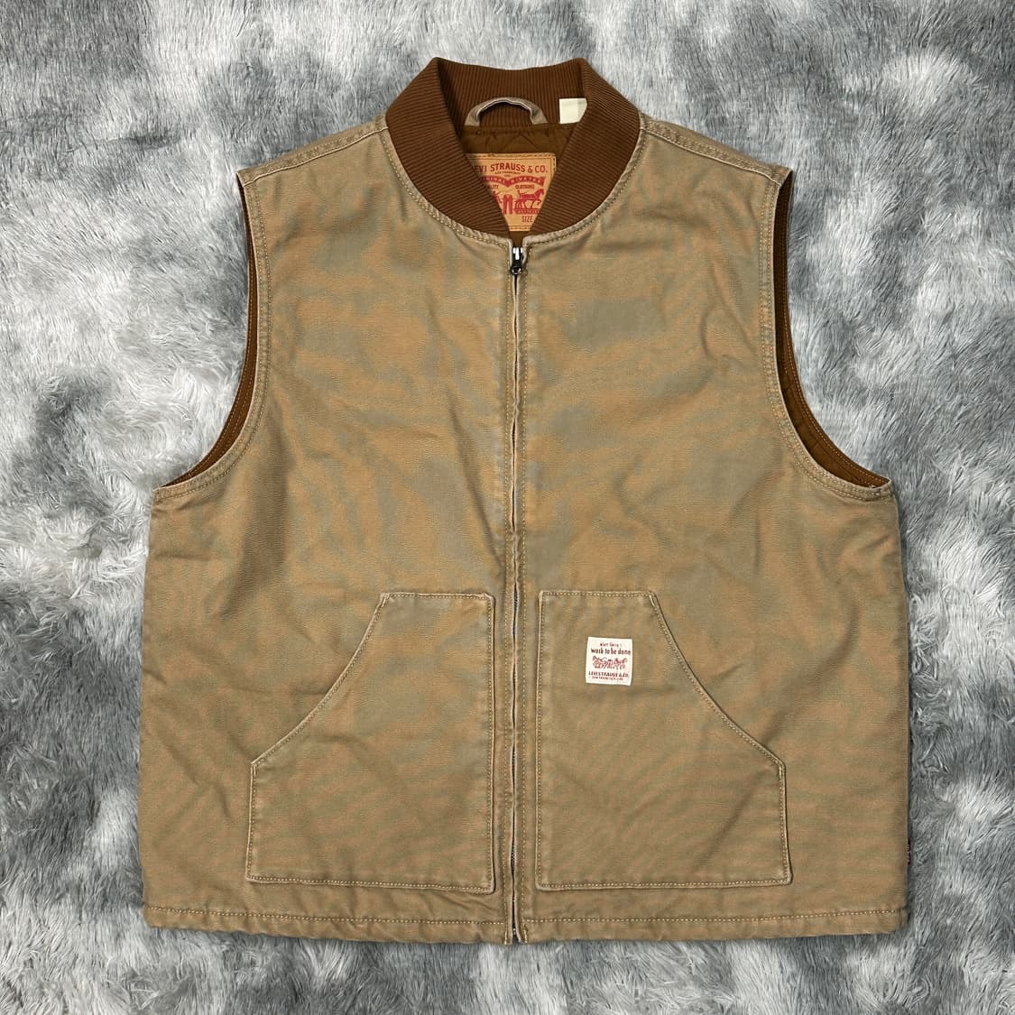 리바이스 워크 누빔 베스트 조끼 L 상품이미지1