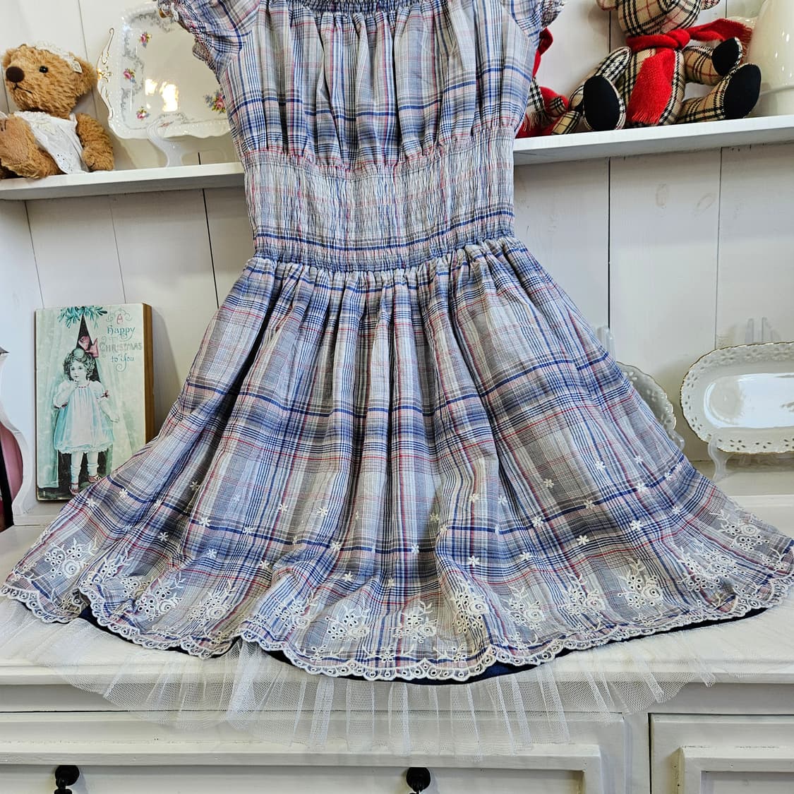 트랄라라(Tralala)  체크 코르셋 원피스 상품이미지6