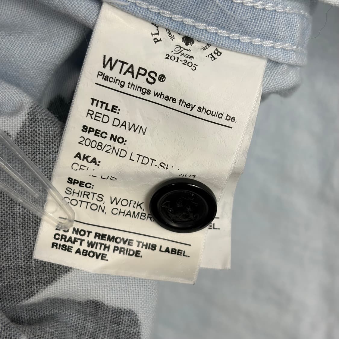 더블탭스 샴브레이 셔츠 상품이미지9