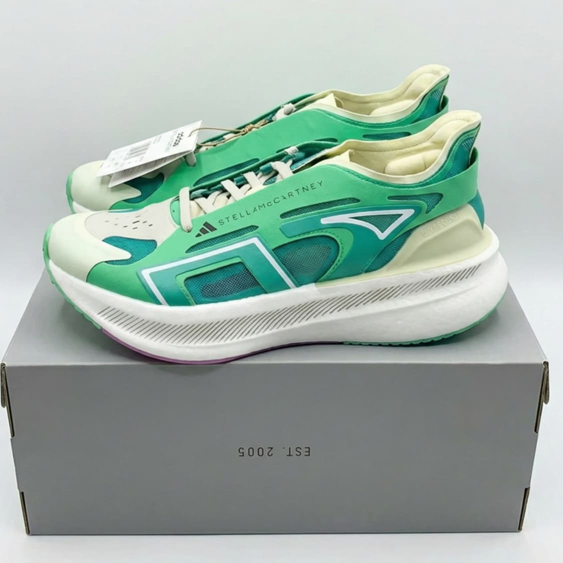 새상품 아디다스 울트라 부스트 5 스텔라맥카트니 민트 사이즈 245 상품이미지3