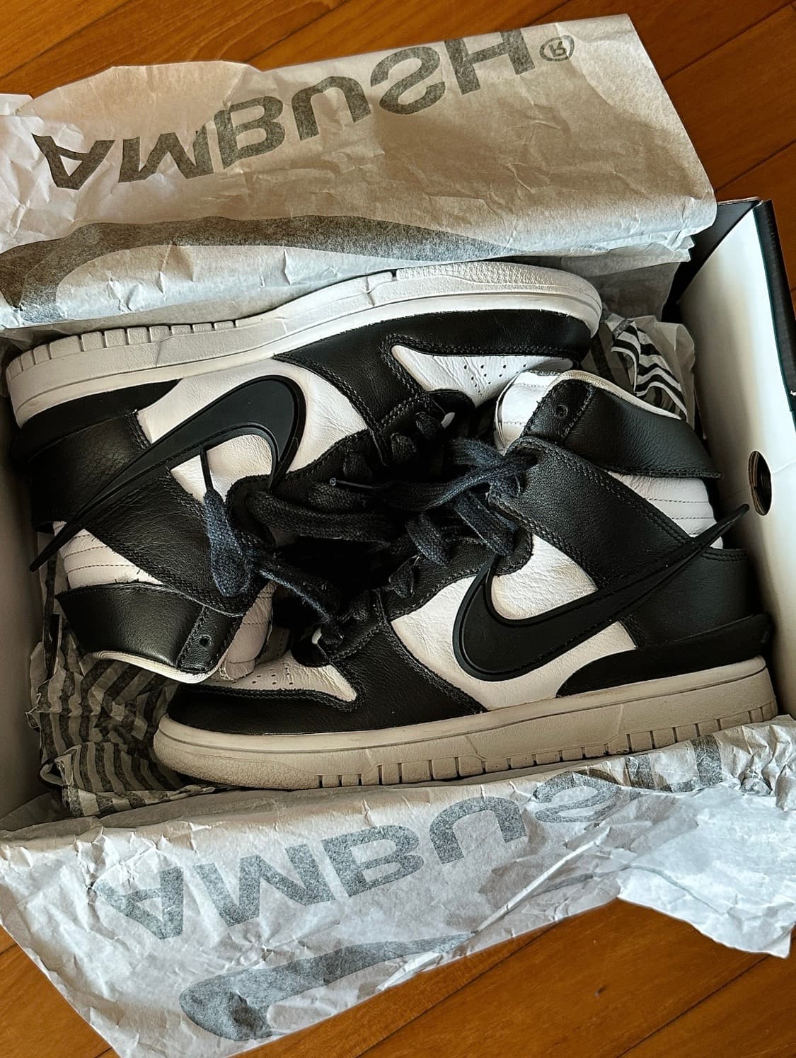 엠부쉬 덩크하이 블랙 230 상품이미지1