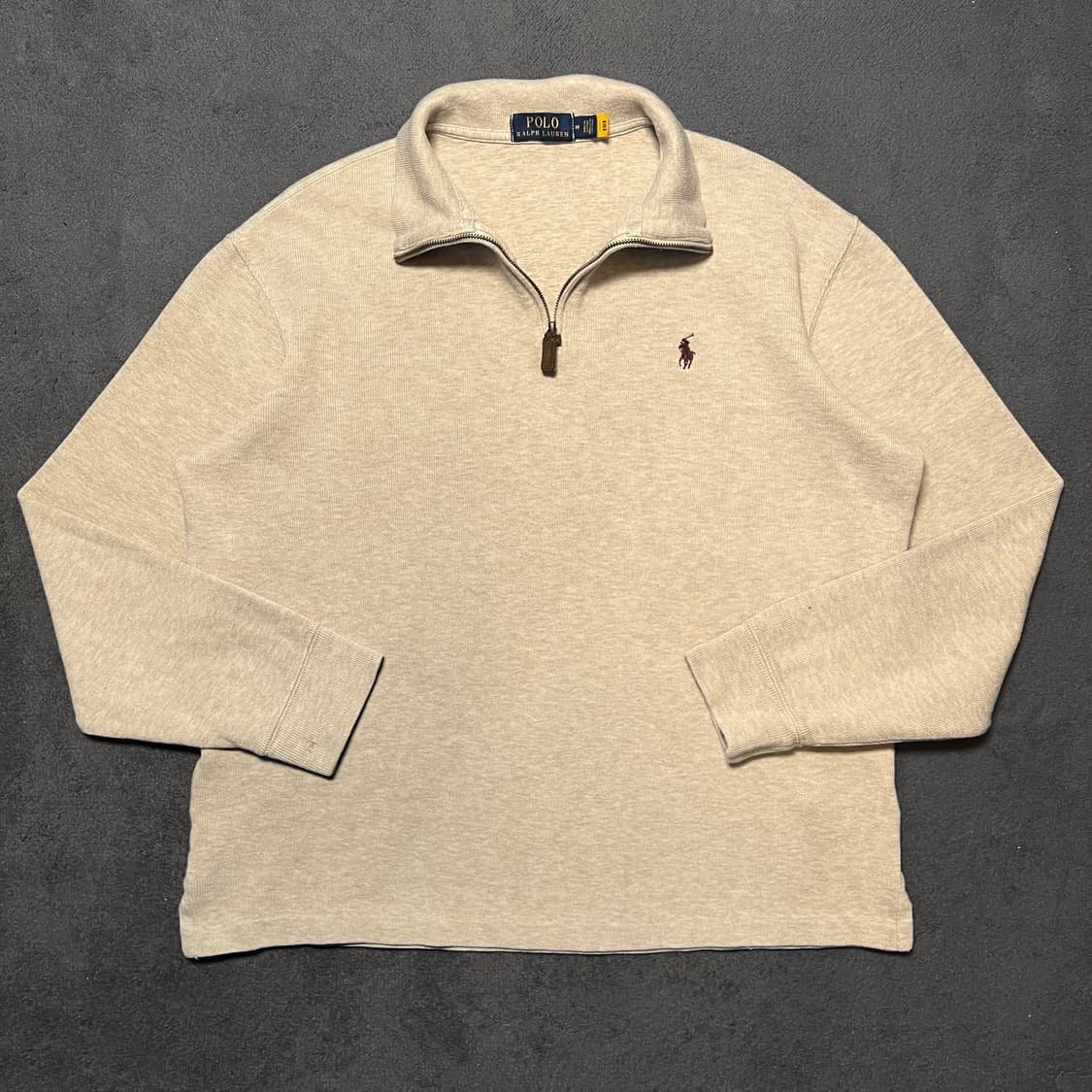 폴로 신형Qr 반집업 니트 상품이미지1