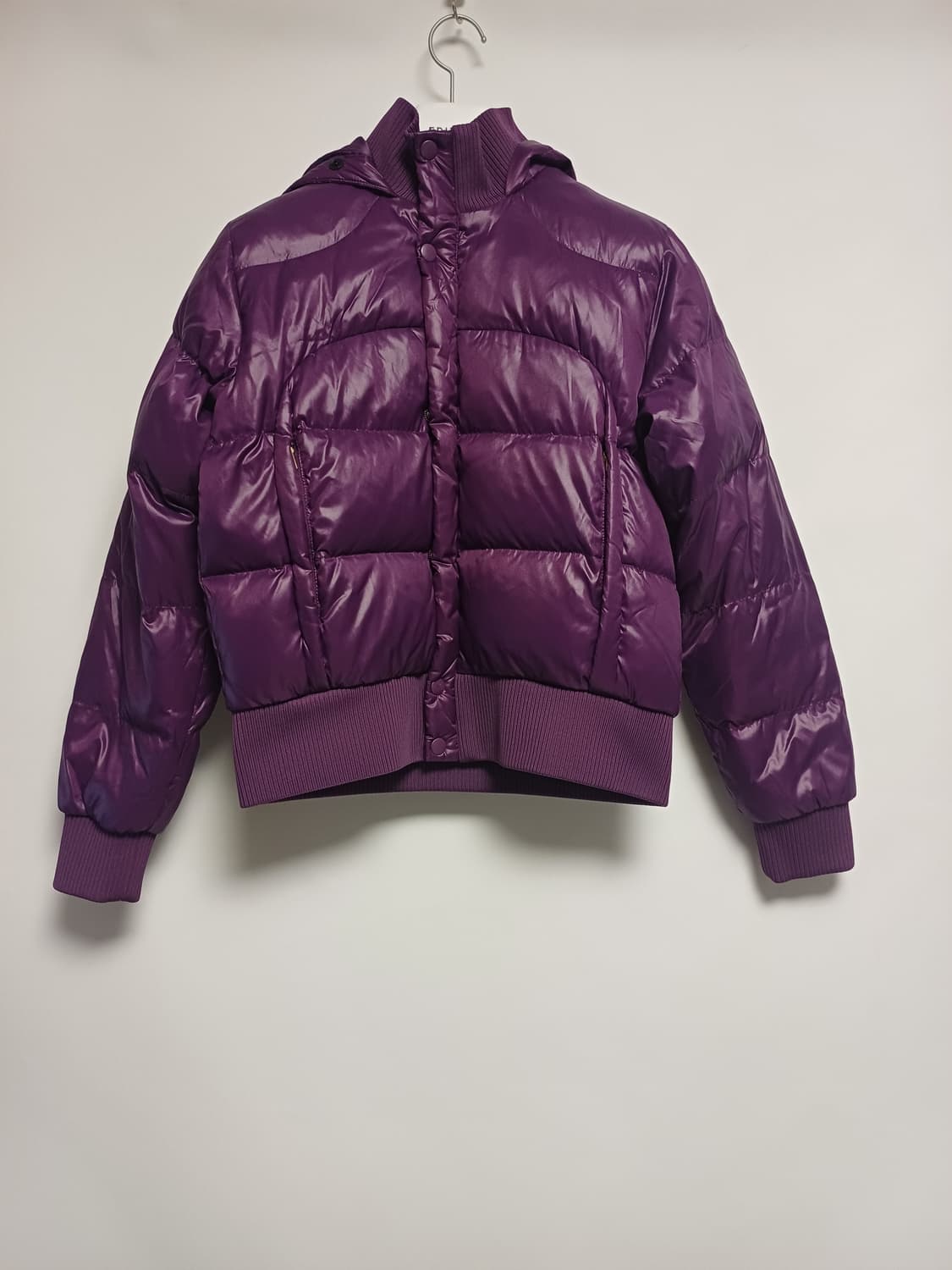 Adidas Gold Logo Snow Down Jacket - Purp 상품이미지2