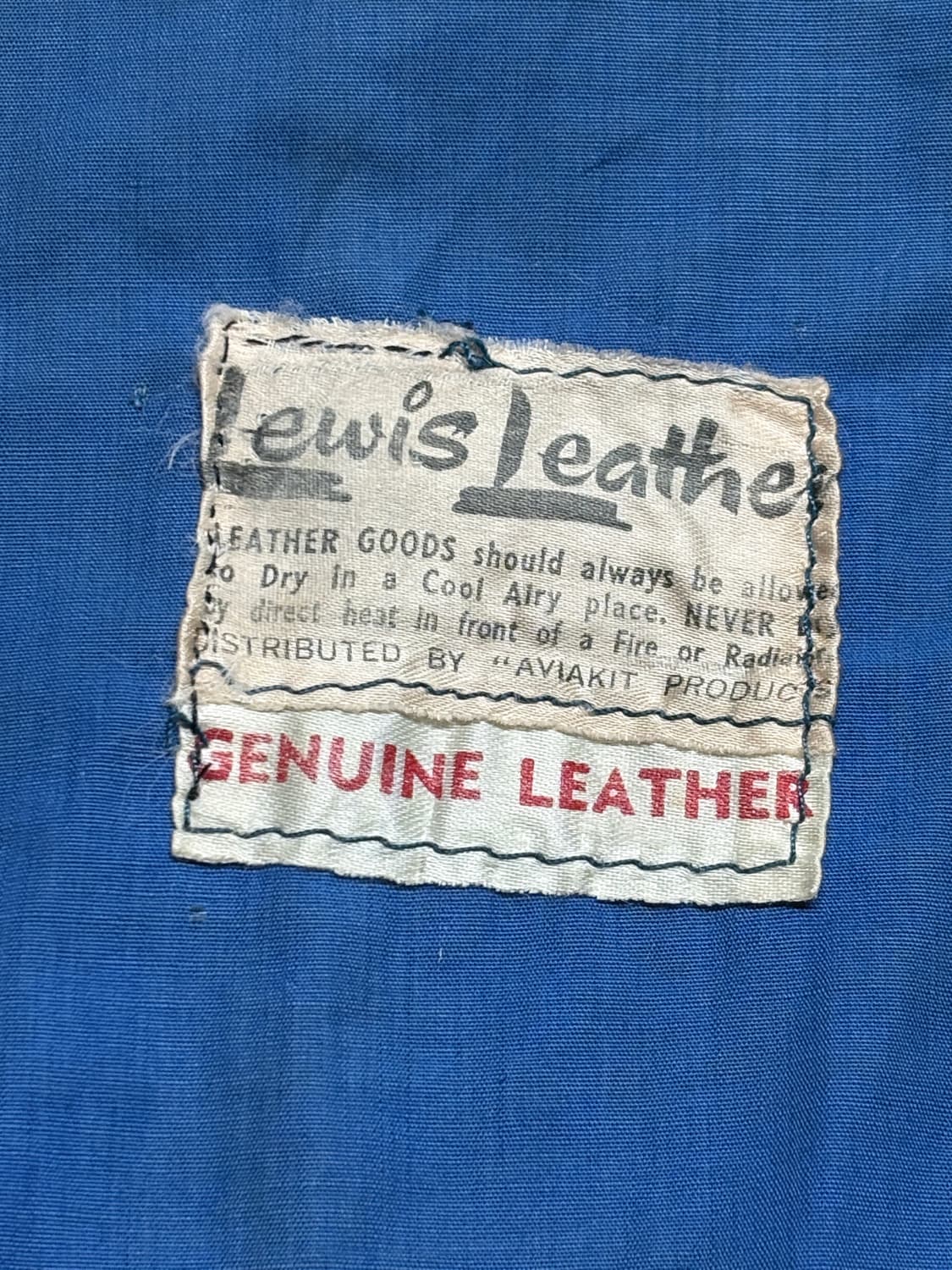 70's 루이스레더 레이싱 레더 자켓 상품이미지5