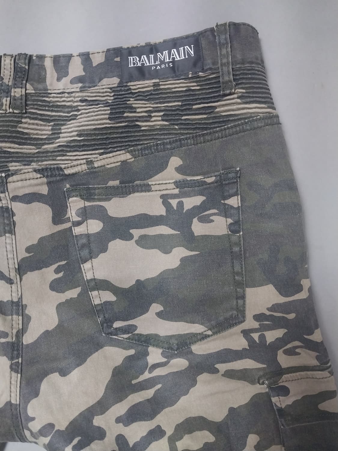 [40] 발망 밀리터리 카모플라쥬 바이커 카고 팬츠 상품이미지9