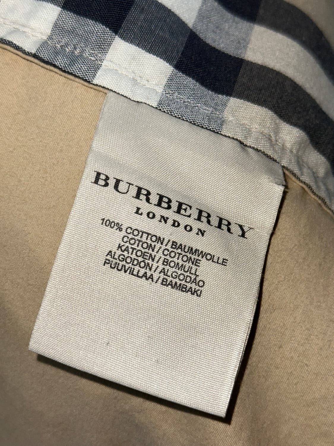 버버리 남성 런던 자켓 상품이미지8