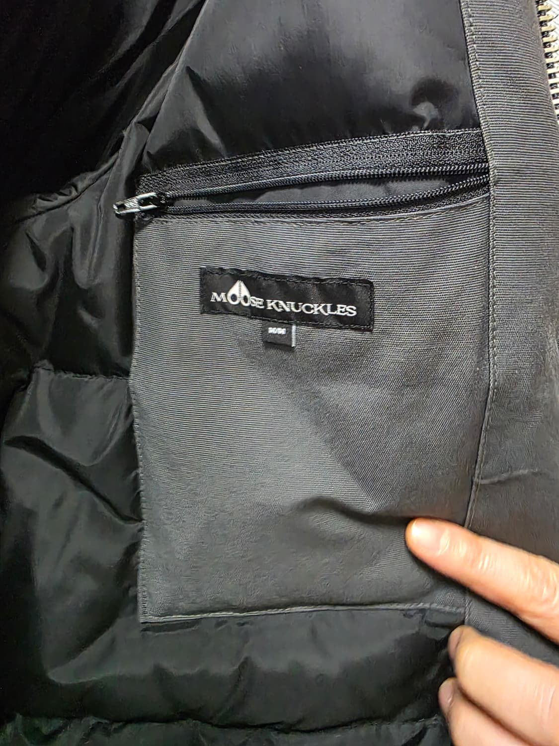 무스너클 발리스틱 봄버 패딩 (M) 상품이미지4