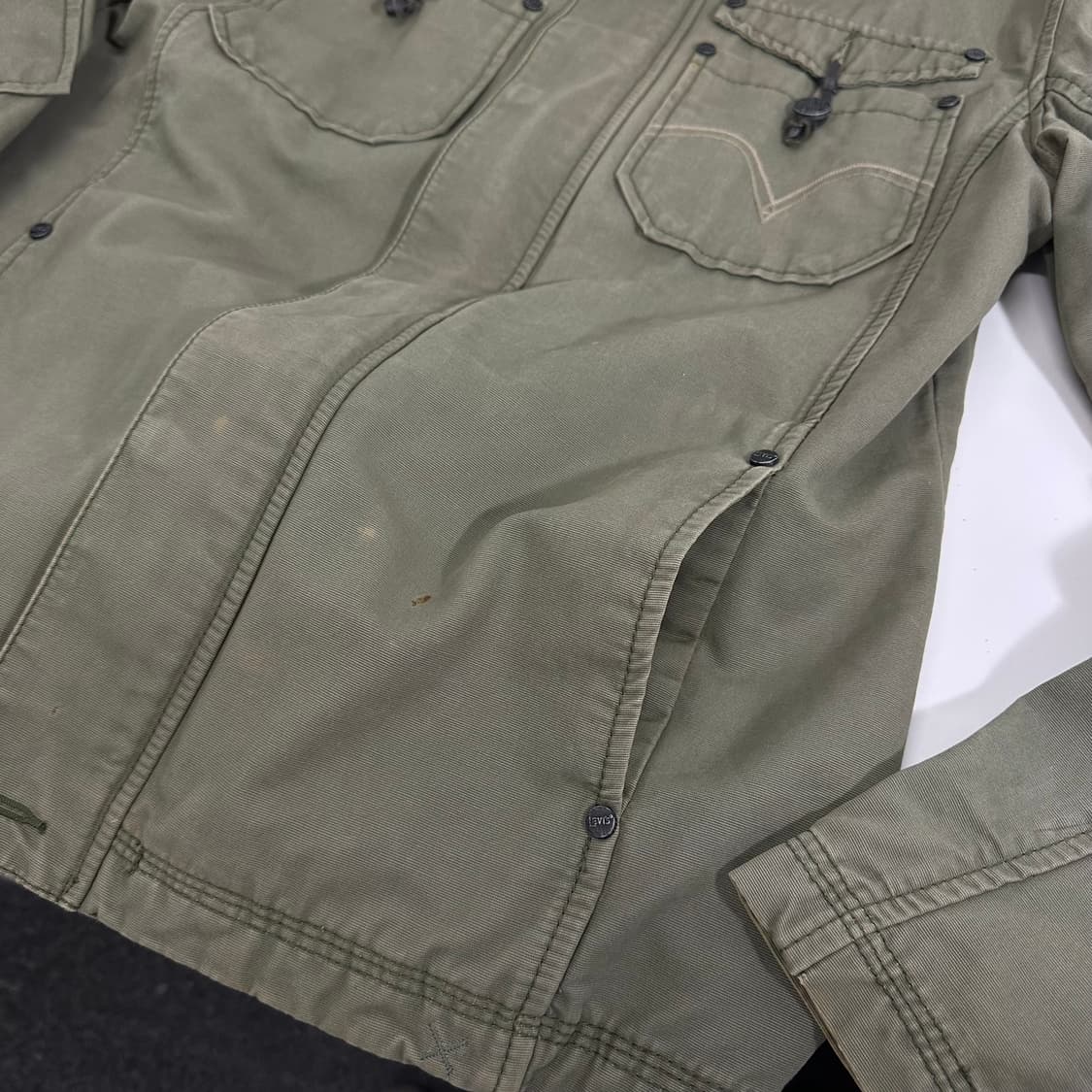 XL 리바이스 카키 야상자켓 상품이미지4