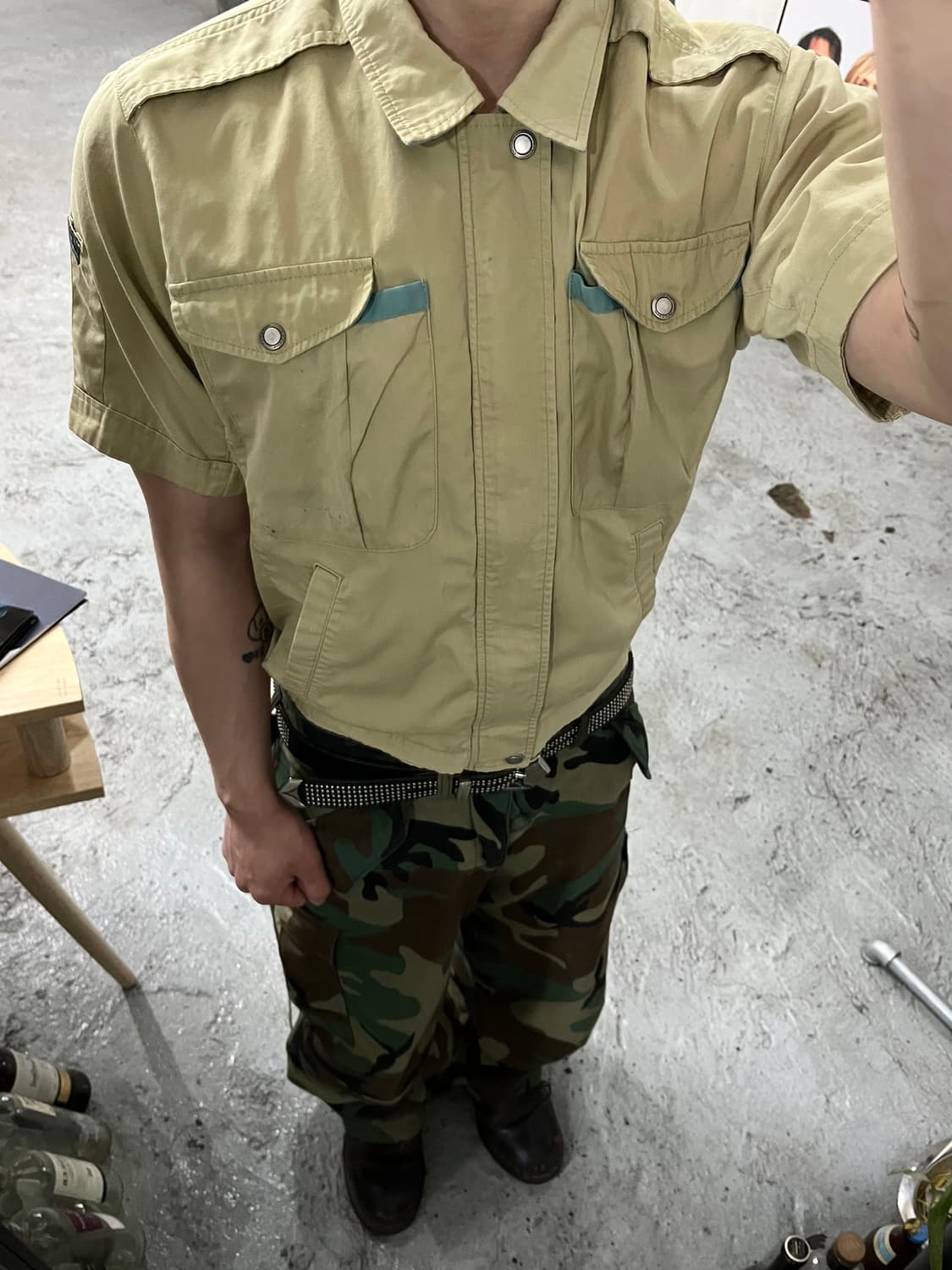 Jichodo half work jacket 상품이미지1