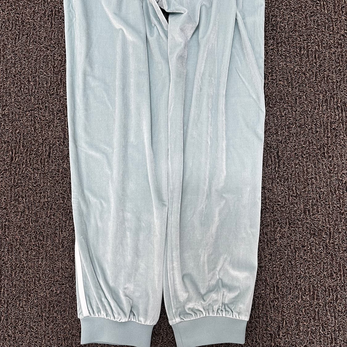 [새상품] 널디 벨벳 조거팬츠 운동복 민트 M 상품이미지7