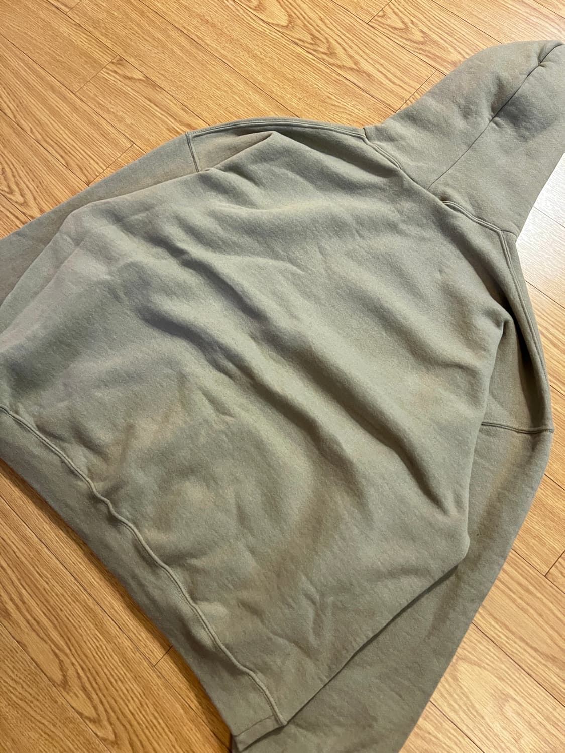 러셀 빈티지 후디 탄 XL (우주매물) 상품이미지5