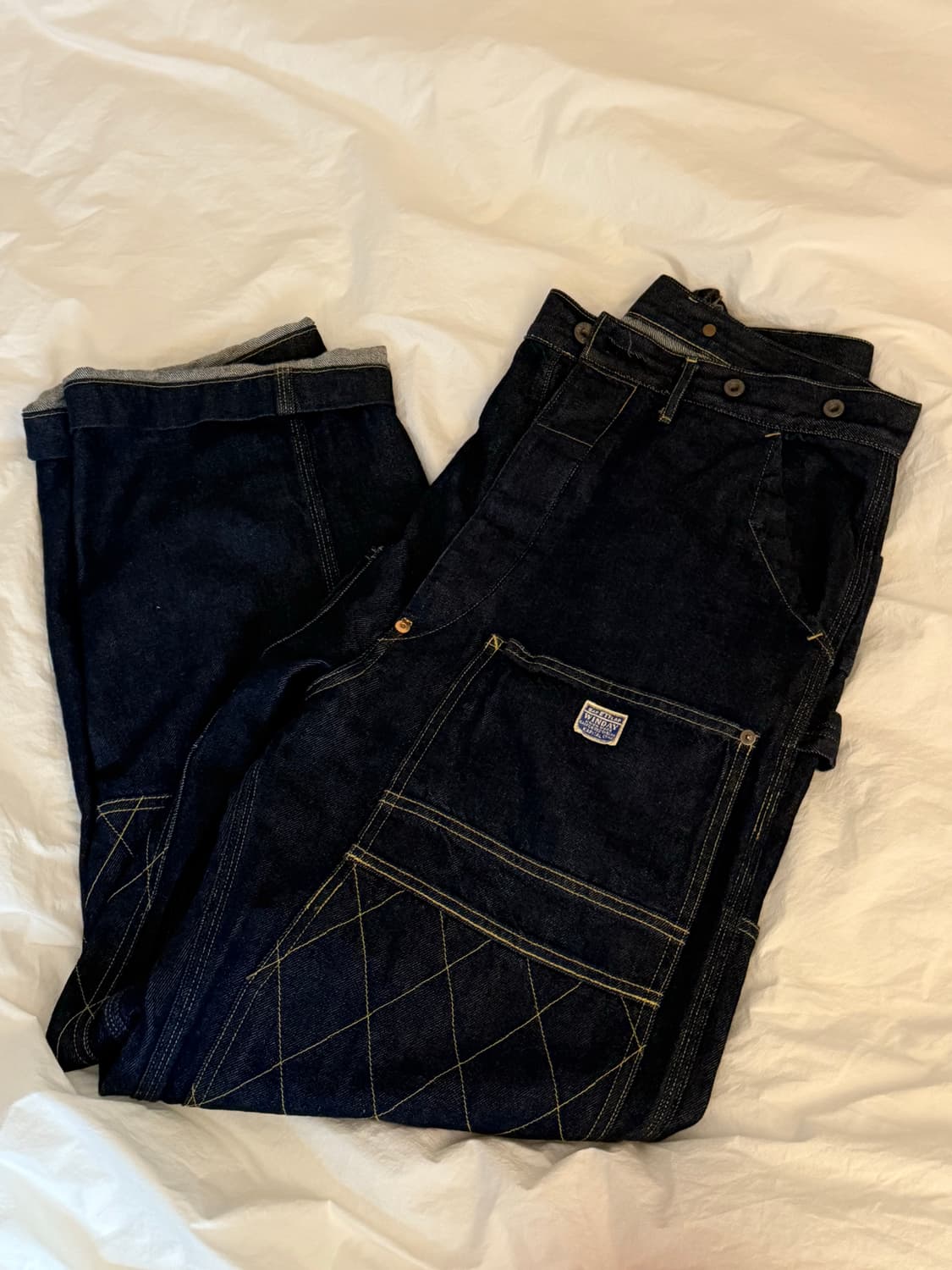 캐피탈 럼버팬츠 인디고 4사이즈 상품이미지1