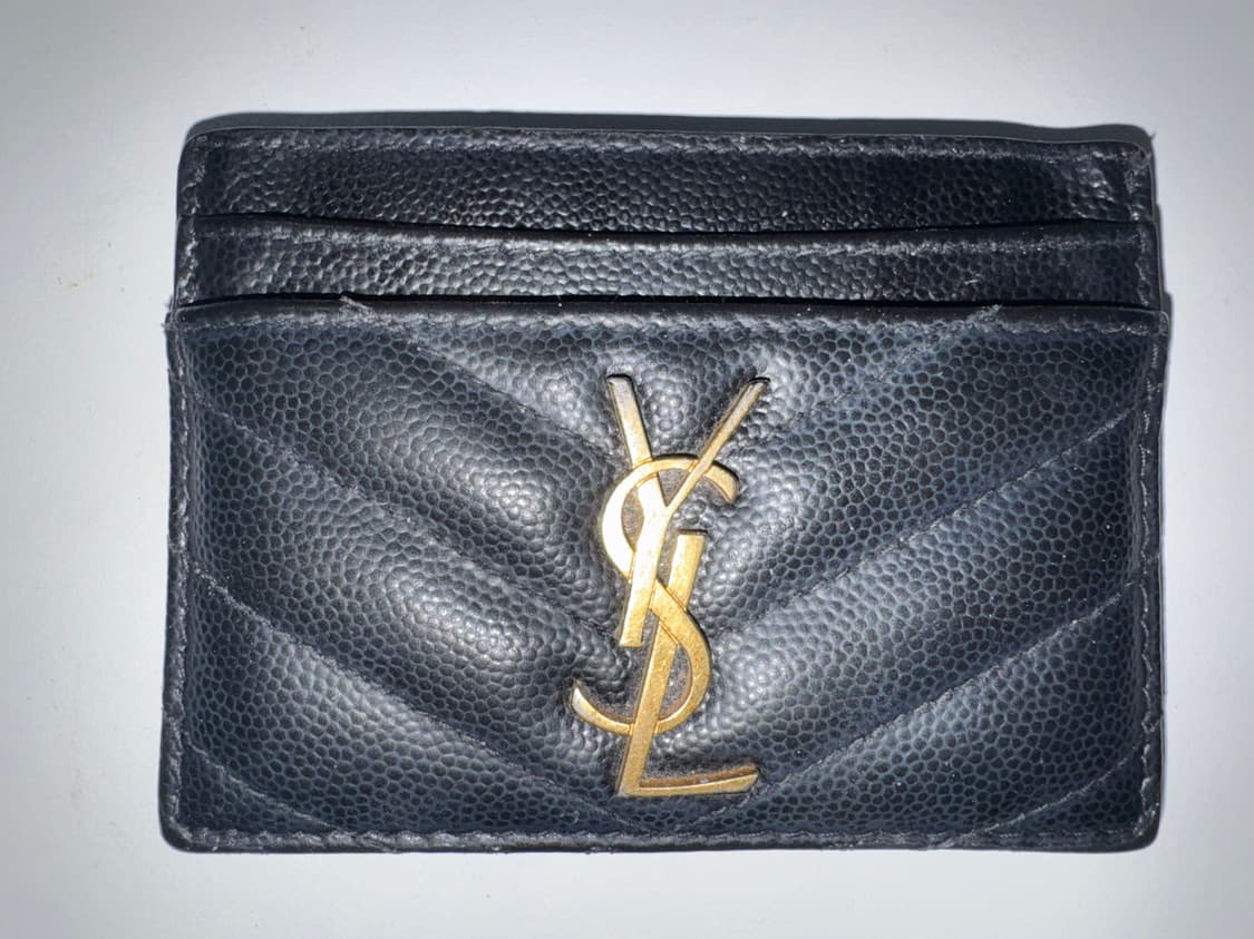 입생로랑 카드지갑 금장 상품이미지1