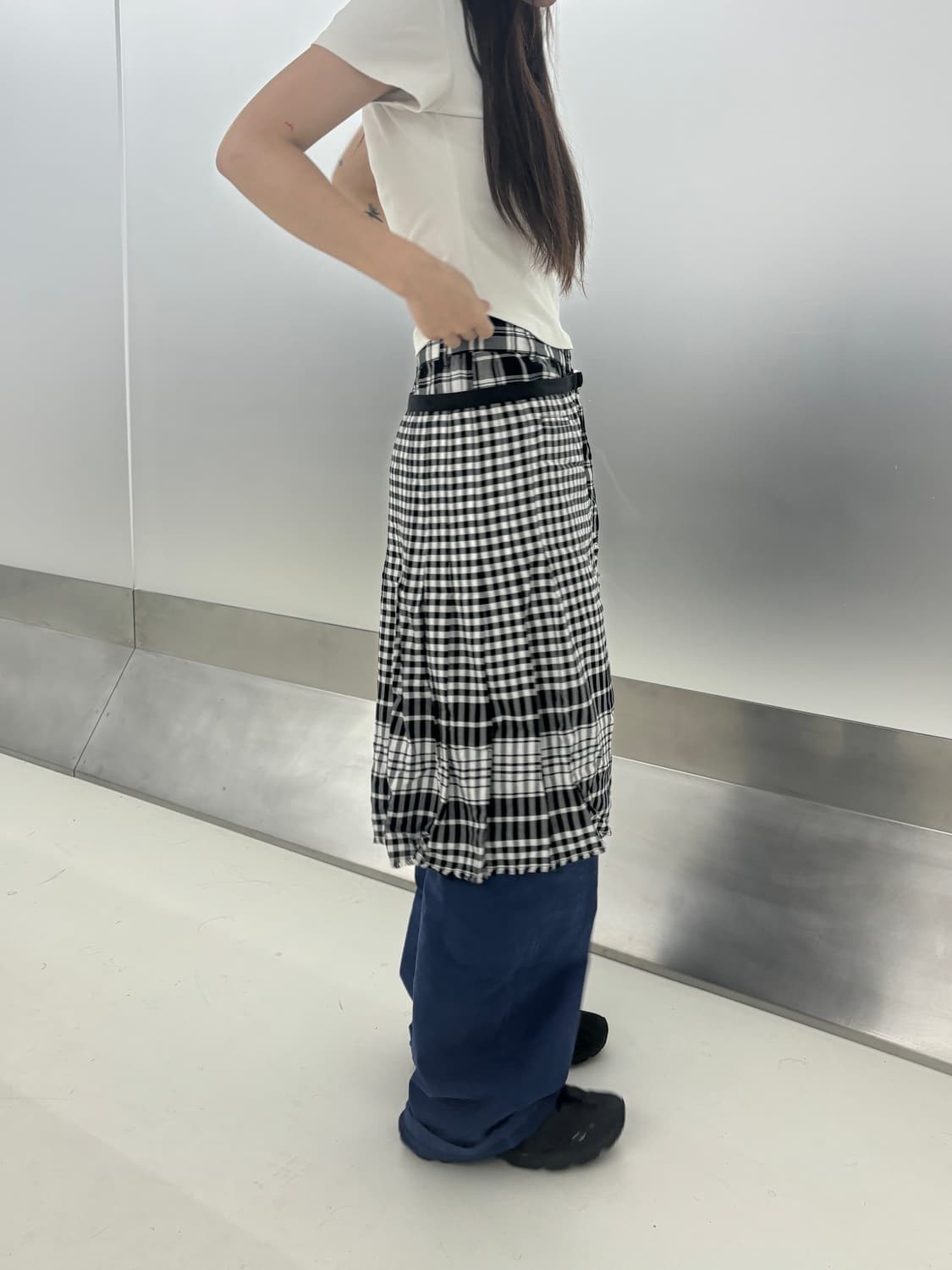 Diesel unbalance lap skirt 상품이미지9