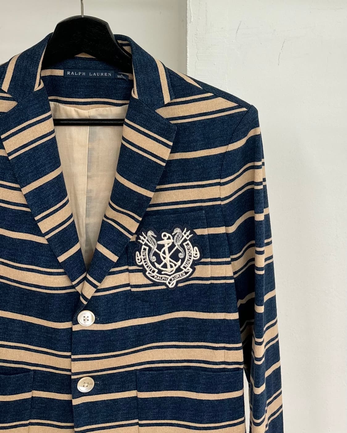 랄프로렌 스트라이프 포켓 케주얼 블레이저 자켓 상품이미지4