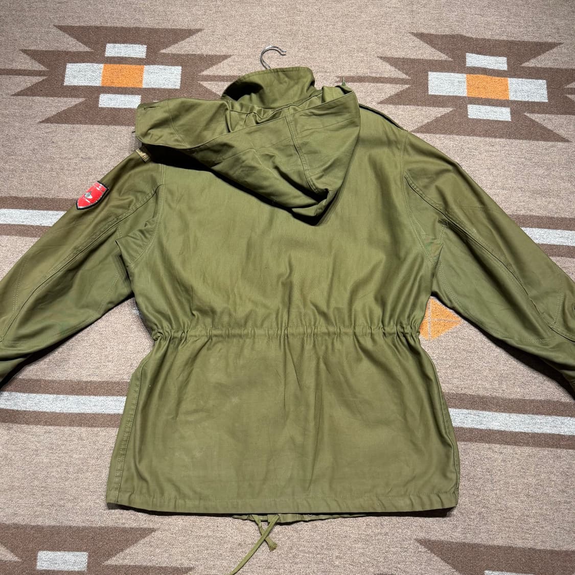 덴마크군 오리지널 70s 필드 자켓 L 상품이미지9