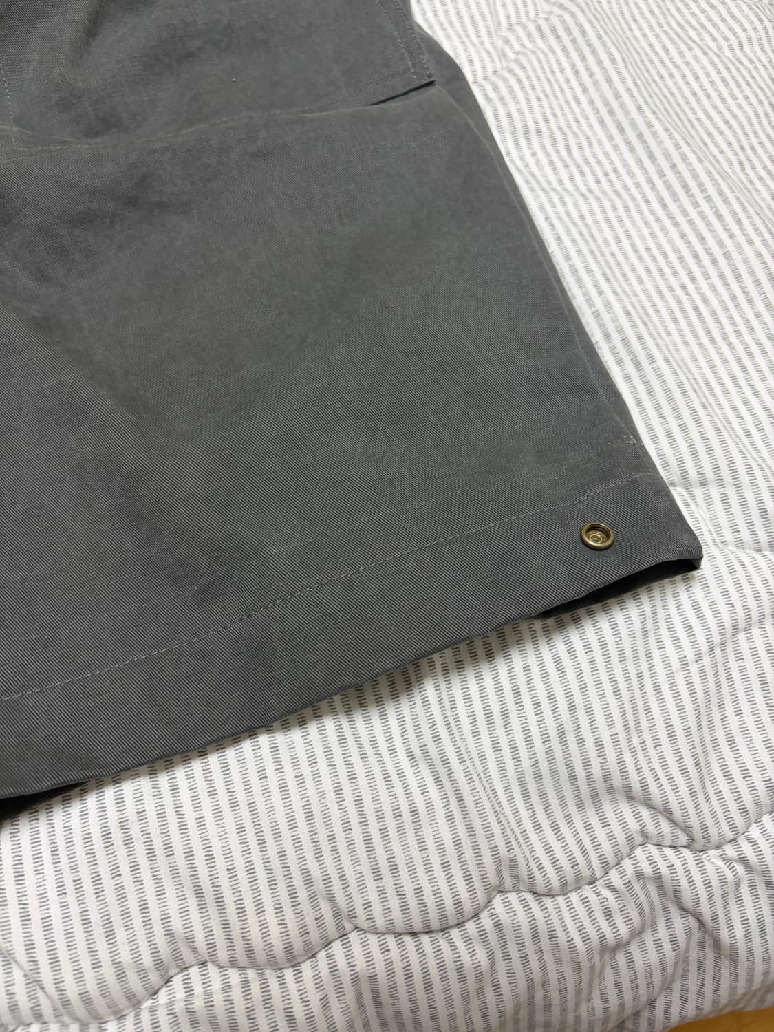 ETCE 더블니 코튼 팬츠 차콜 M 상품이미지2