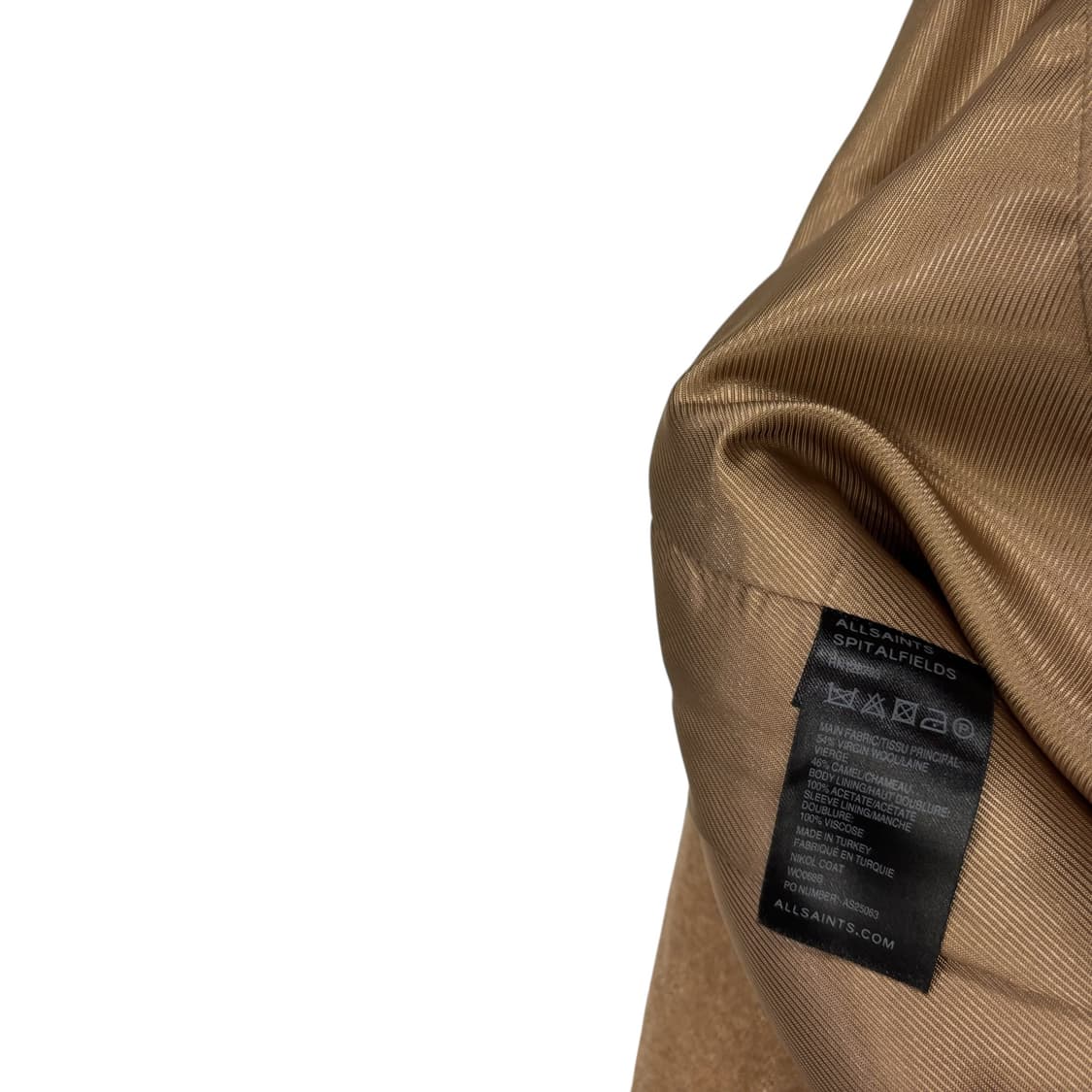 올세인츠 버진 울 니콜 코트 상품이미지4