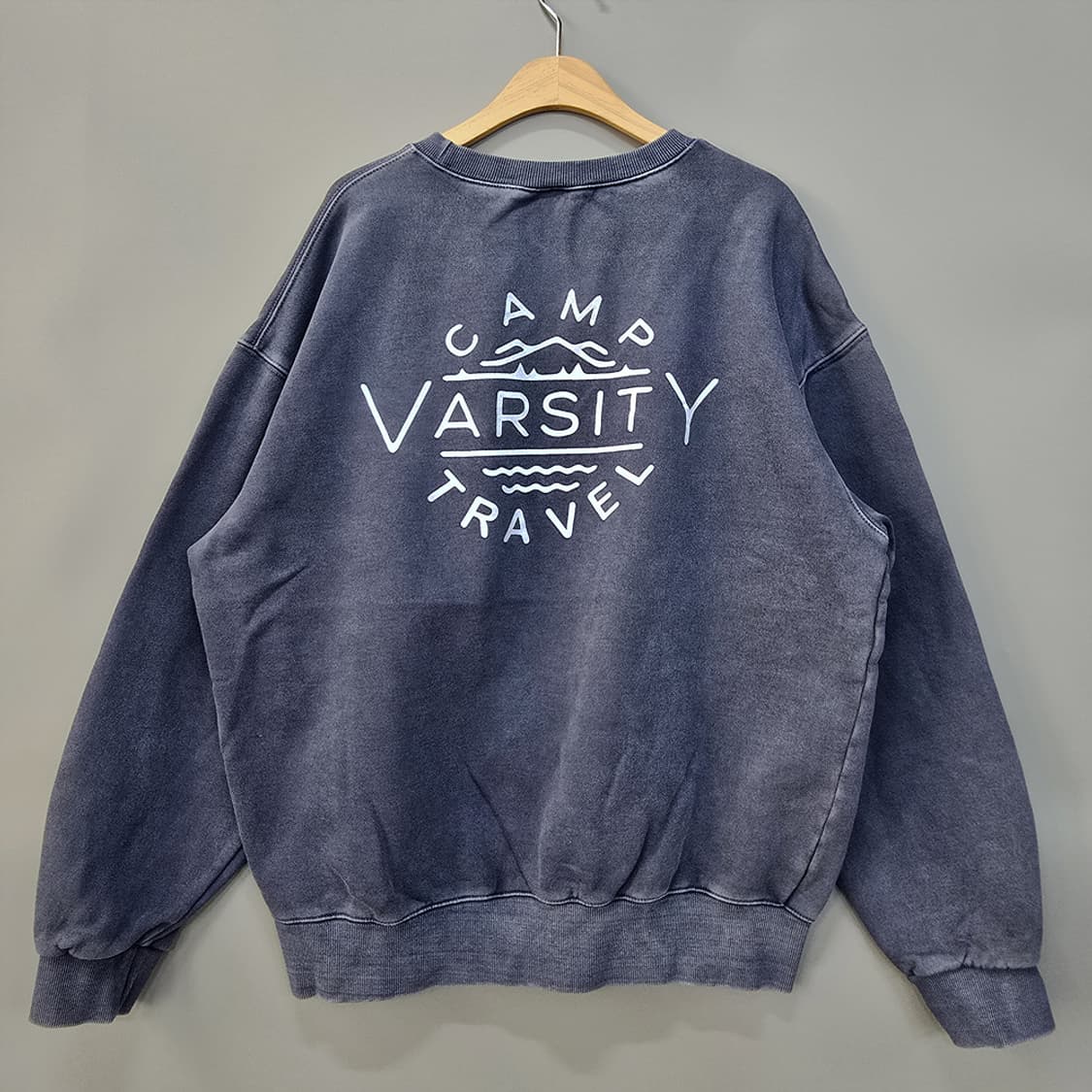 트래블(TRAVEL) 피그먼트 워싱 맨투맨 XL 상품이미지5