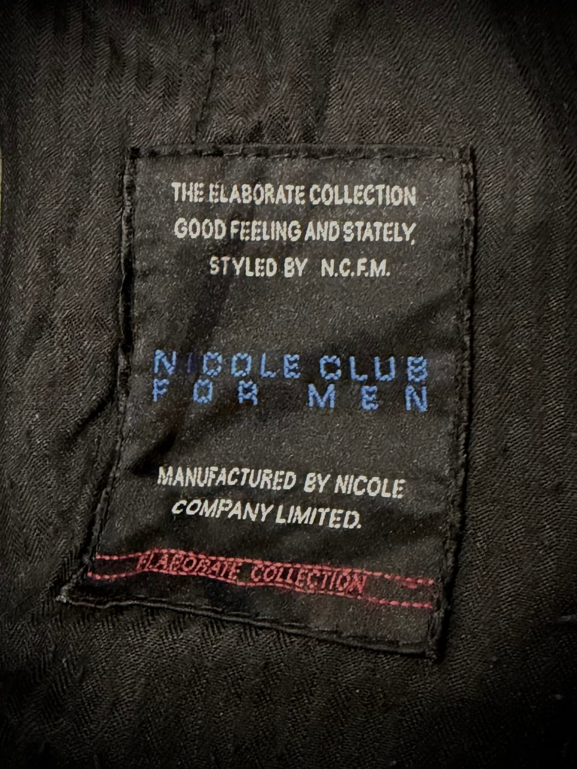 Nicole Club for Men 멀티 포켓 블랙 워싱 데님팬츠 상품이미지9