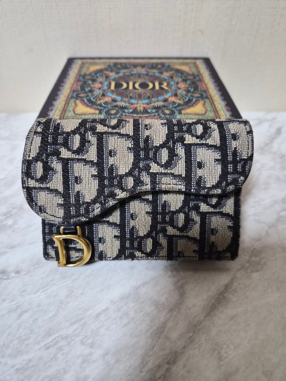 디올   오블리크 새들 카드지갑 상품이미지1