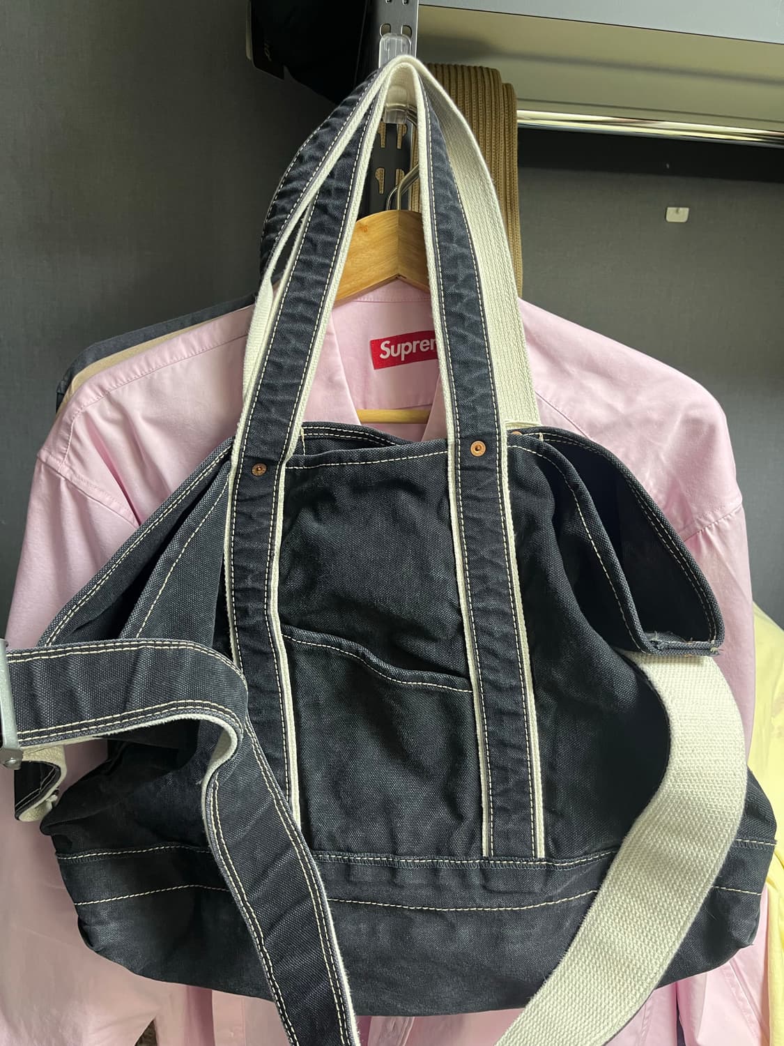 나이스네스 l.lesh 토트백 블랙 새상품 상품이미지3