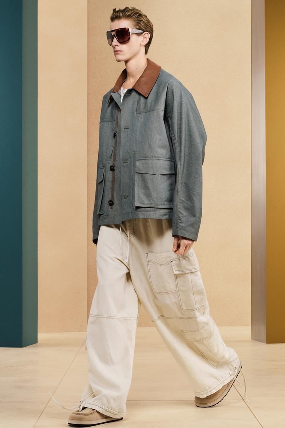 자라 SRPLS WAKR JCKT 14 데님 자켓 L-XL 사이즈 상품이미지5