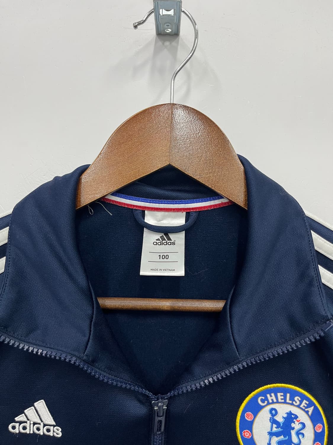 아디다스 네이비 첼시 축구 져지 트랙탑 : :  상품이미지3