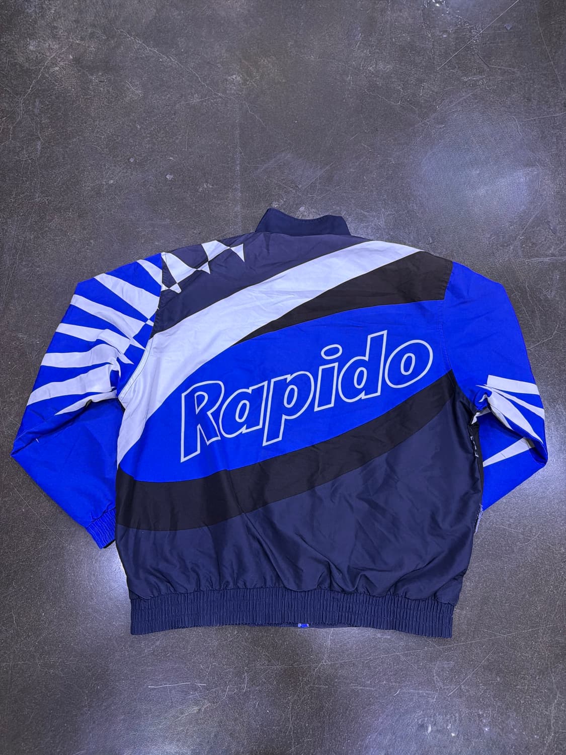 Rapido 라피도 90's 올드스쿨 배색 바람막이 점퍼 95 상품이미지2