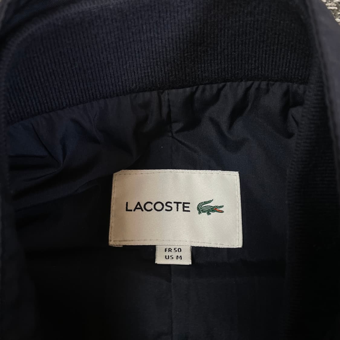 라코스테 네이비 사파리 자켓 M 상품이미지4