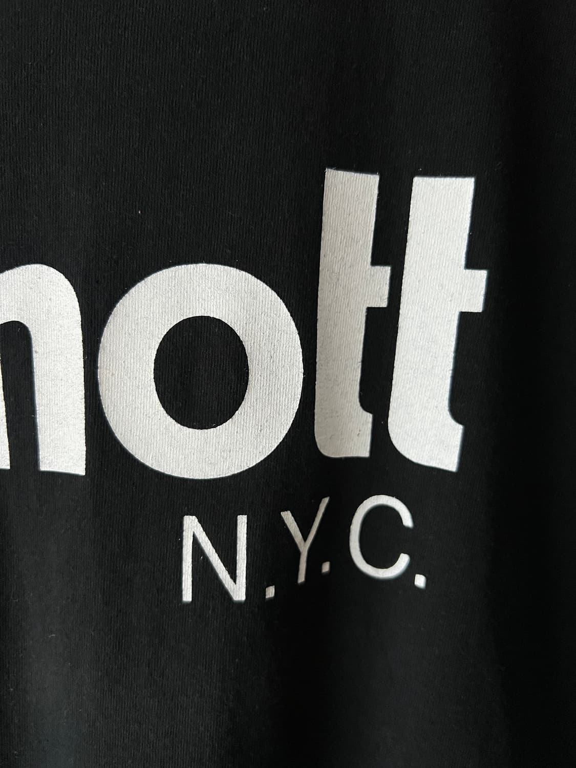 [M]SCHOTT 쇼트 로고 프린팅 티셔츠 상품이미지4